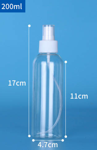 Venda por atacado 30ml/50ml/100ml garrafa de pulverização Pequena garrafa de pulverização de maquiagem garrafa de distribuição de perfume transparente PET garrafa de plástico