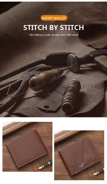 Carteira Masculina de Couro