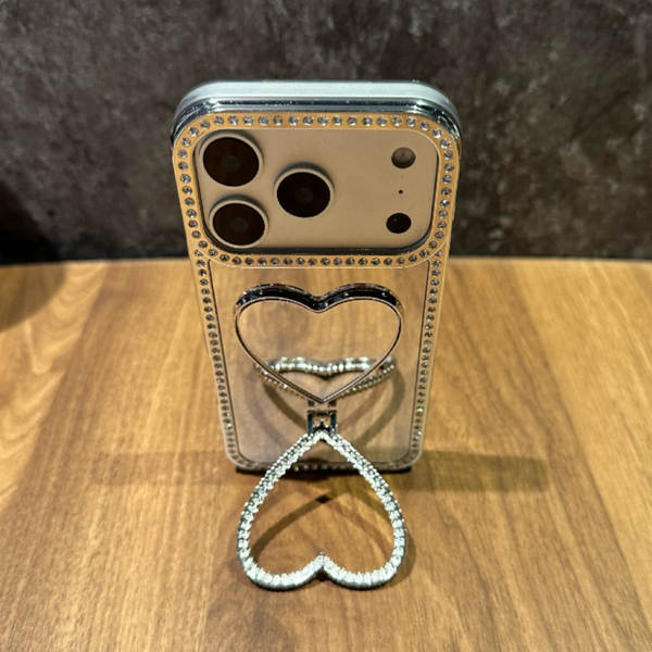 Padrão de espelho de amor para celular Samsung S26 Ultra Shell S25plus Water Drill S24 Super Fire Model S23+