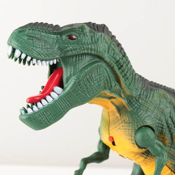 Simulador de som de brinquedo elétrico de dinossauro caixa de presente menino criança Dragão Dragão vai andar caixa de dinossauro