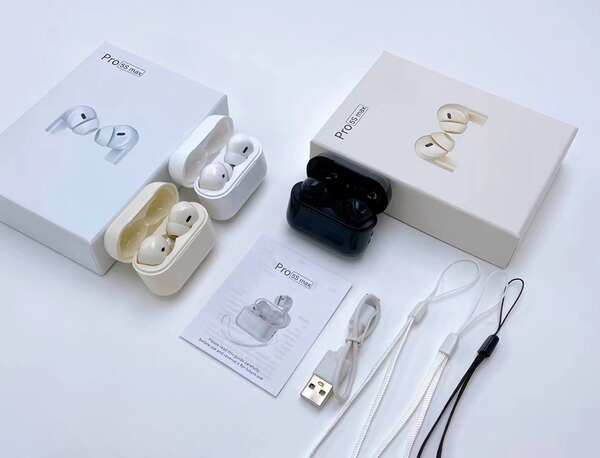 Novos fones de ouvido pro5s max Bluetooth sem fio para o ouvido ultra-long-lasting mini-movimento fones de ouvido Bluetooth