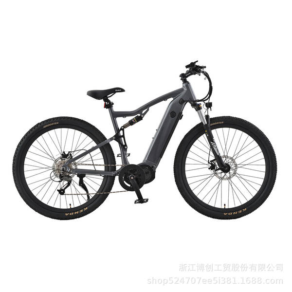 Bicicleta elétrica da Amazon com motor de oito lados