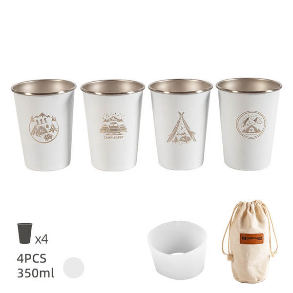 Copo de Inox 304 para Camping