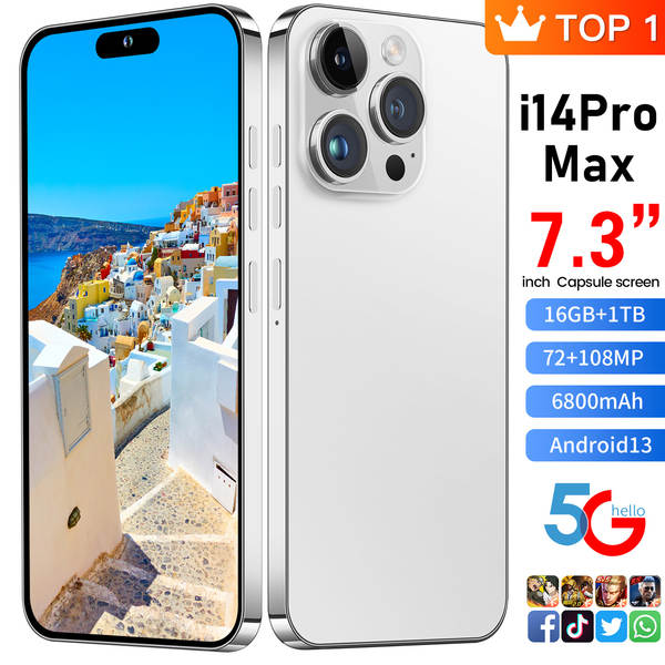 2023 Novo telefone I14 Promax 16 + 1 Incel