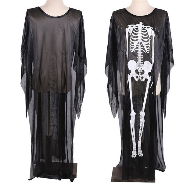 Halloween Cosplay Dança de Maquiagem Vestido para Crianças Adultos Vestido para Crianças