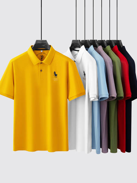 Camisa Polo de Algodão Masculina