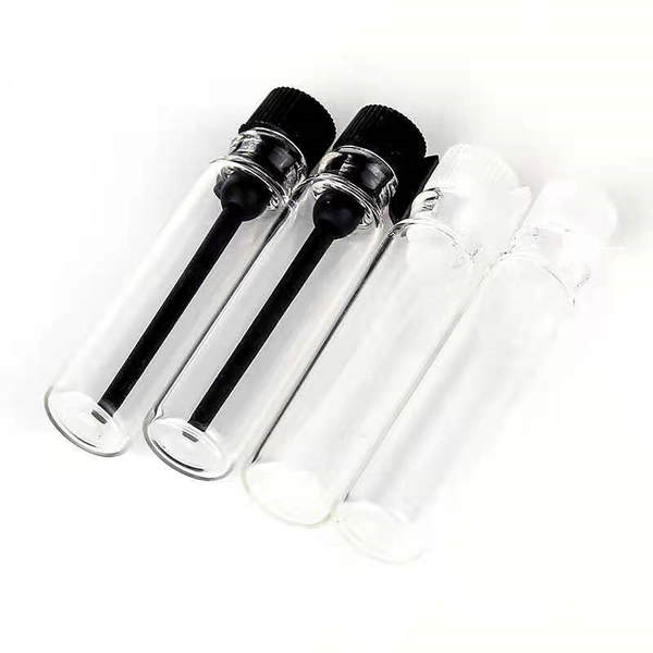 B004-0,51ml2ml3ml Amostra de óleo essencial de perfume em garrafas pequenas em garrafas de vidro