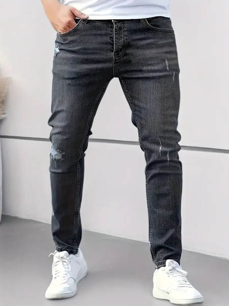 Calça Jeans Masculina Elástica
