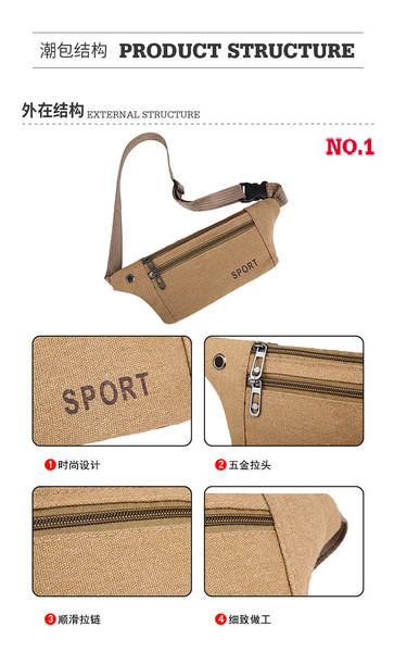 Bolsa de Cinto para Celular Masculina