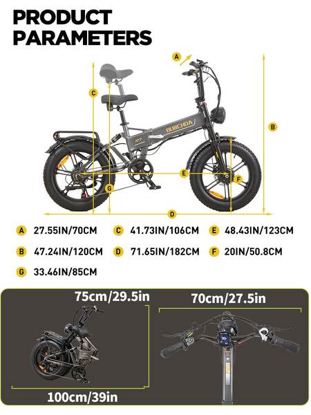 Bicicletas elétricas dobráveis com motores elétricos dobráveis com longa duração de 26 polegadas personalizáveis