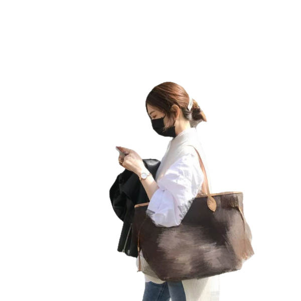 Fabricação de bolsas de couro real 2025 nova bolsa de compras clássica de moda de grande capacidade de bolsa de mamãe de ombro único