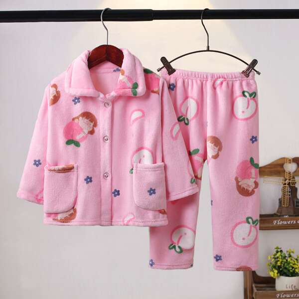 Pijama de flanela para criança