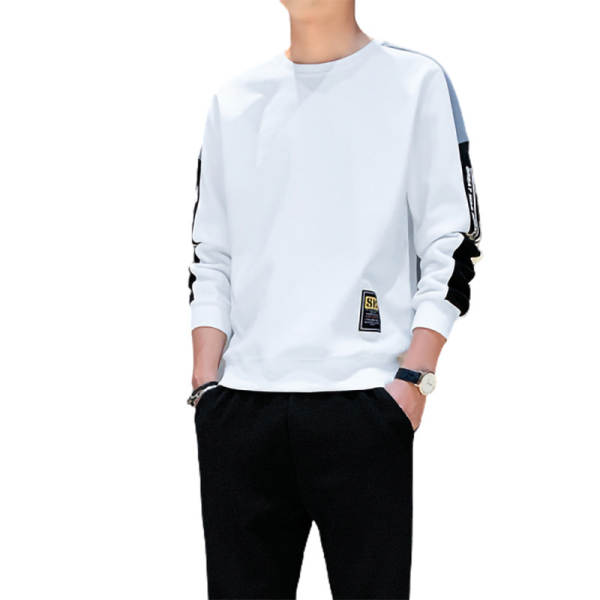 Primavera Outono Homens Desporto Outono Suíte 2026 Nova Moda Suíte Cabeça Redonda Lingerie T-Shirt Suíte Homem