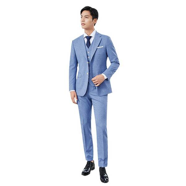 Terno Social Azul para Homem