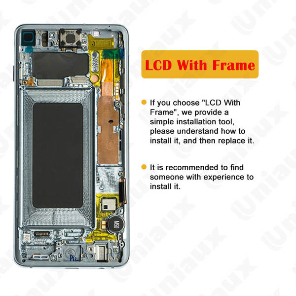 Aplicável Samsung S10 / G973 Telemóvel ecrã total original LCD touchscreen