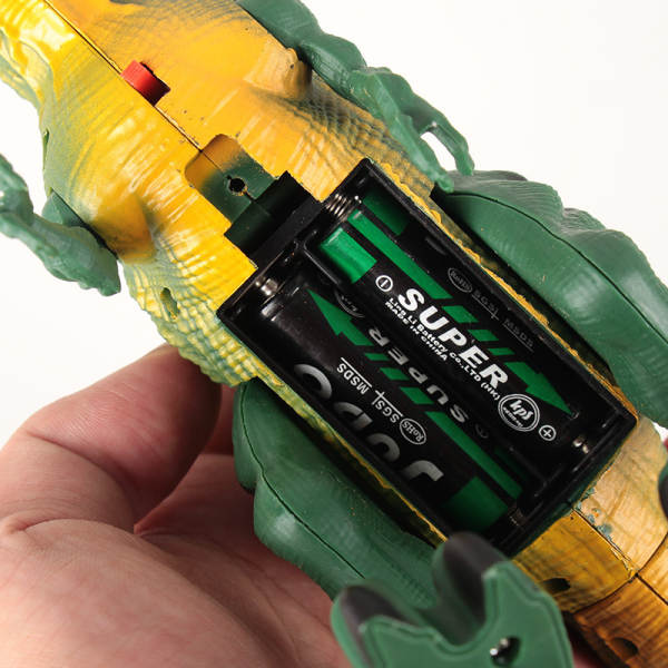 Simulador de som de brinquedo elétrico de dinossauro caixa de presente menino criança Dragão Dragão vai andar caixa de dinossauro