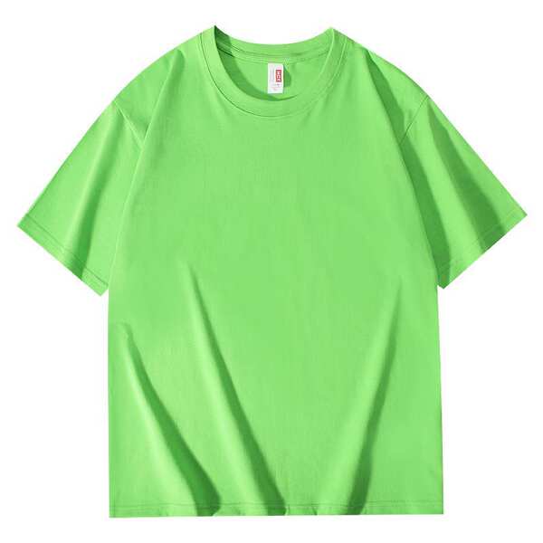 T-shirt de algodão curto de algodão personalizado logo de grupo vestido de grupo vestido de negócios DIY vestido de negócios vestido de corda de anúncio de cultura impressão