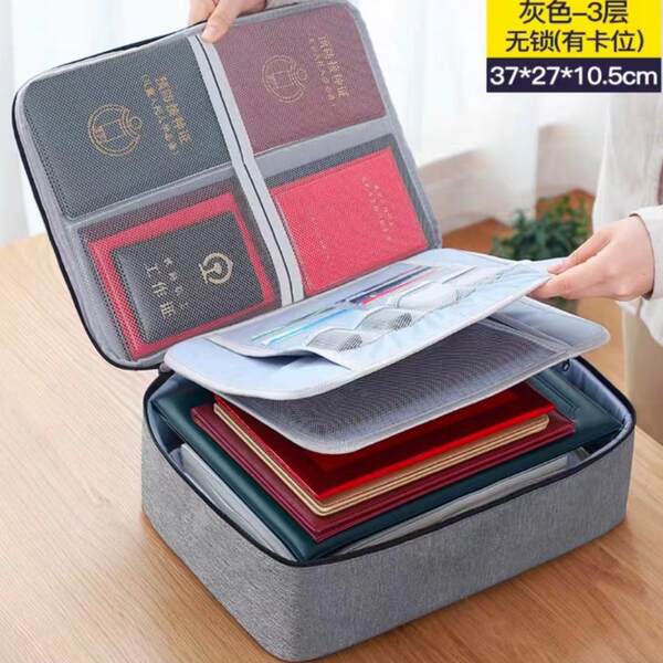 Bolsa de Organização de Documentos Impermeável