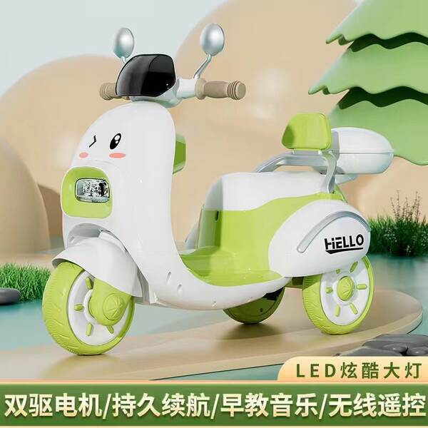 Motocicletas elétricas para crianças de 3 a 10 anos carregam brinquedos para bebês