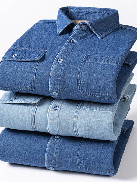 Jaqueta de couro jeans para inverno