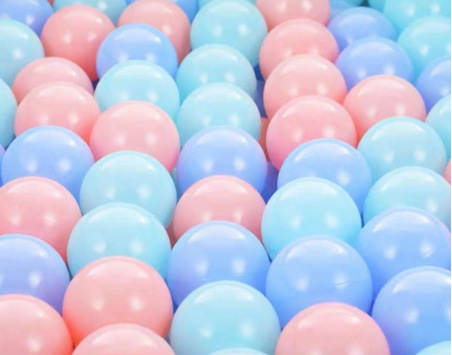 Bola de Plastico Colorida para Piscina Infantil