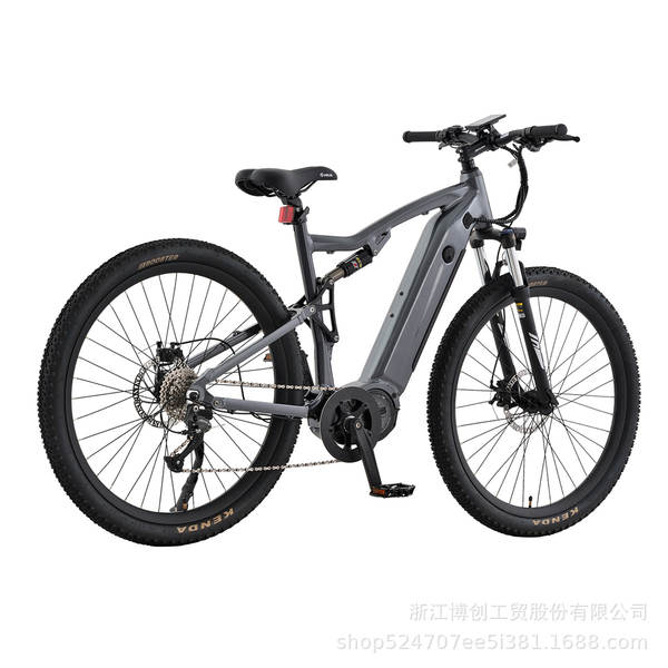 Bicicleta elétrica da Amazon com motor de oito lados