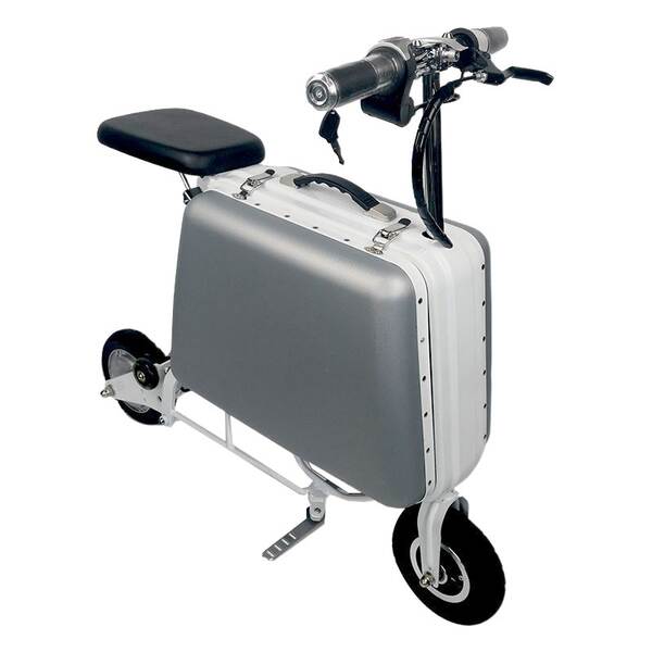 Bagagem de bicicleta elétrica para caminhantes idosos viagem bagagem de dobragem de bateria de lítio veículo elétrico