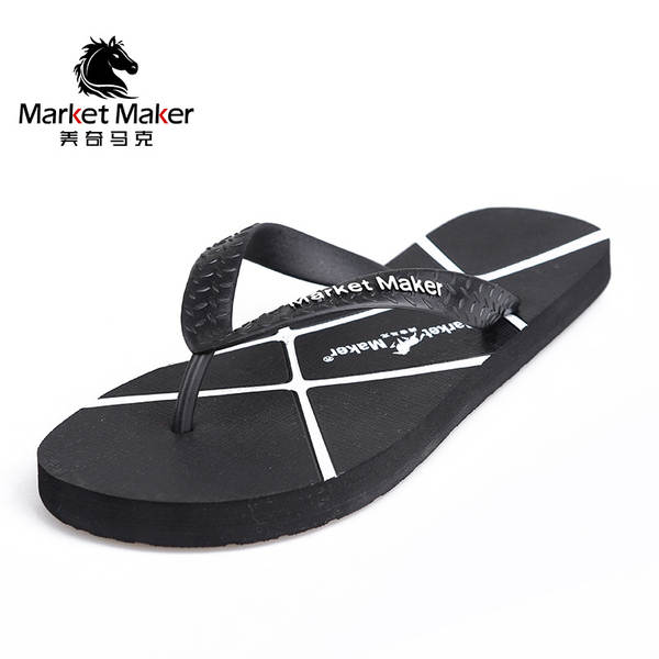 Sandália de borracha masculina
