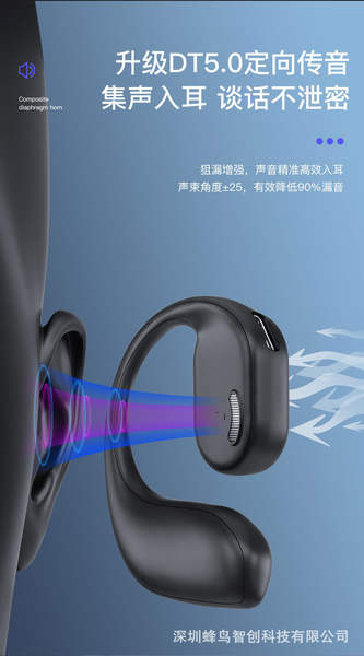Novos fones de ouvido sem fio Bluetooth de alta potência com duração ultra-longa 5.3 sem fones de ouvido