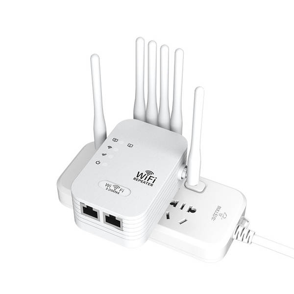 Amplificador de sinal wifi Amplificador de roteador Amplificador de rede sem fio de seis fios