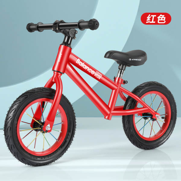 Carro de equilíbrio para crianças sem pé 2-7 anos 14 polegadas Crianças de bicicleta de equilíbrio Carro de equilíbrio para crianças