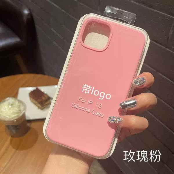 Silicone líquido para iPhone 17promax/17air/17 com logotipo
