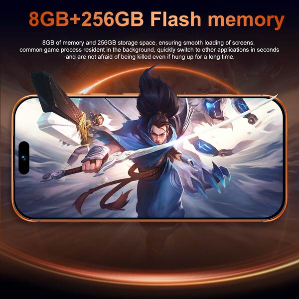 Telemóvel transfronteiriço novo i17 ProMax smartphone 7.3 polegadas 4+64G telemóvel Android TK venda quente