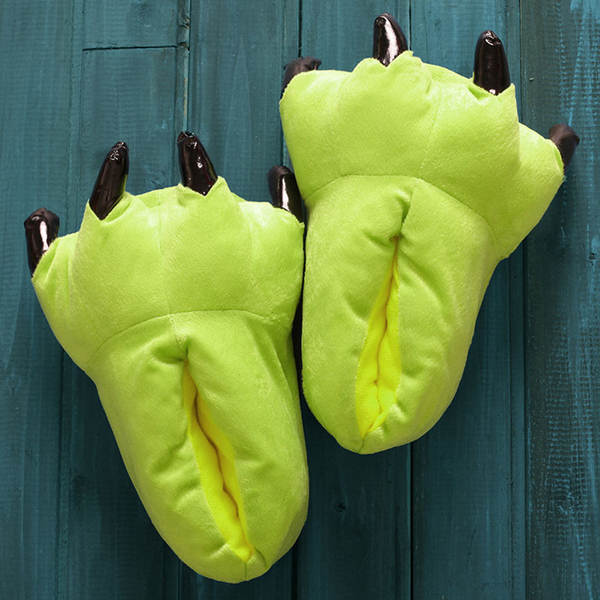 Chinelo de Pelúcia de Animal