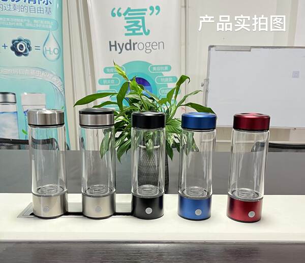 Fábrica de fornecimento direto de copo de água rico em hidrogênio transfronteiriço SPE filme separado copo de hidrogênio eletrolítico três copos de hidrogênio absorvível