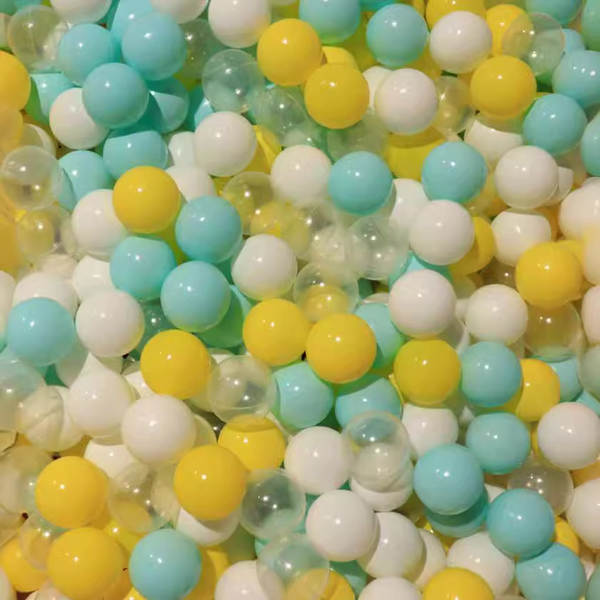 Fabricante fornece diretamente um milhão de bolas de mar col