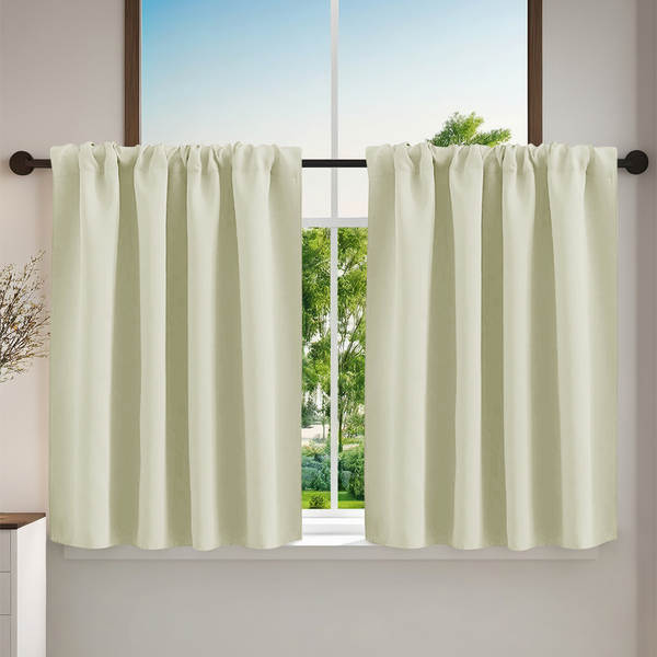 Novas cortinas transfronteiriças de cortinas curtas de alta precisão de cor pura cortinas de cozinha cortinas separadas cortinas de café