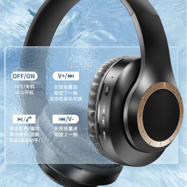 Bluetooth Headphone Privado Transfronteiriço Cabeceira sem Fio Bluetooth O novo fone de ouvido Bluetooth