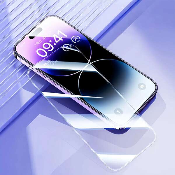 iPhone 17 tela de aço de alta definição 16pro tela de celular 13 tela de adesivo 15 tela de vidro para 14max
