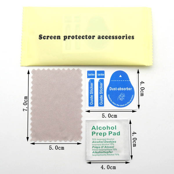 Kit de reparo de bordas brancas para película de celular