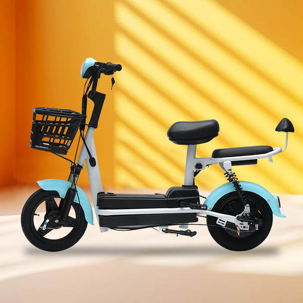 Carro elétrico transfronteiriço para uso doméstico de duas rodas para homens e mulheres para ir para o trabalho com bicicleta elétrica obrigatória