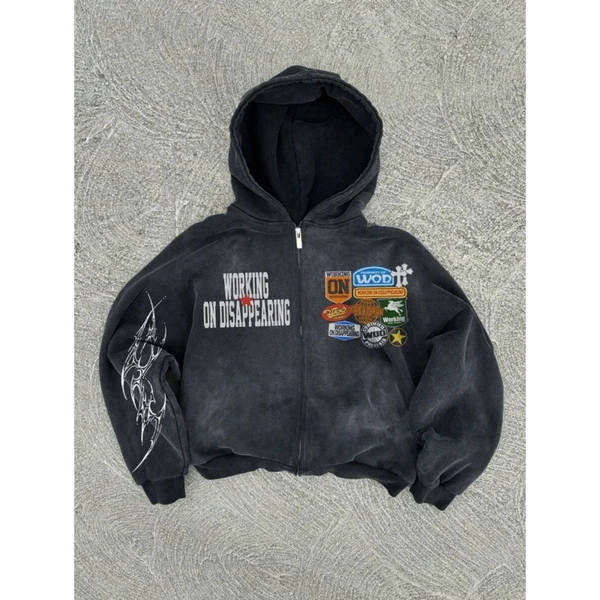 Moletom estampado estilo Y2K