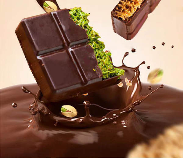 Amendoins Recheados de Chocolate