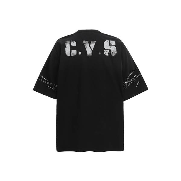 Camiseta masculina estampada curta
