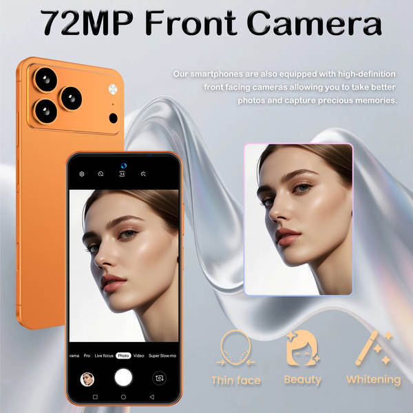 Cugo Cross Border Smartphone i17 Pro Max Botão lateral 3+64 Android 15 tela 7.3 4G Cash