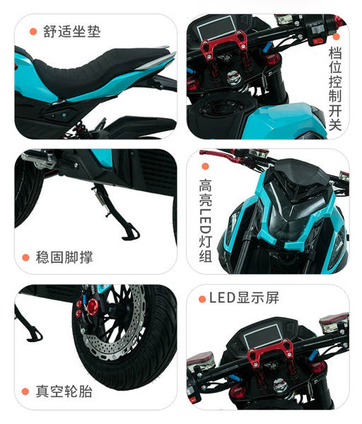 Fabricantes exportam motos elétricas Z6 duas rodas motos elétricas para adultos estrangeiros moto elétricas para o comércio exterior