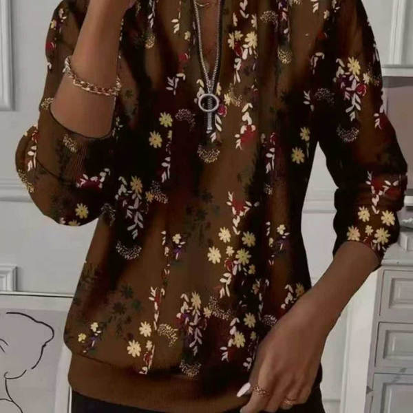 Outono Novo Modelo Europeu e Americano Lingerie Feminino T-Shirt Pós-Símia Vintage Camiseta Desportiva