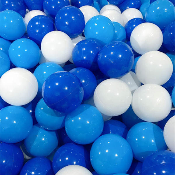 Engrossado balão marinho de ondas de basquete para crianças parque de bolas coloridas enchimento de plástico pe bola de brinquedo 5/7/8cm