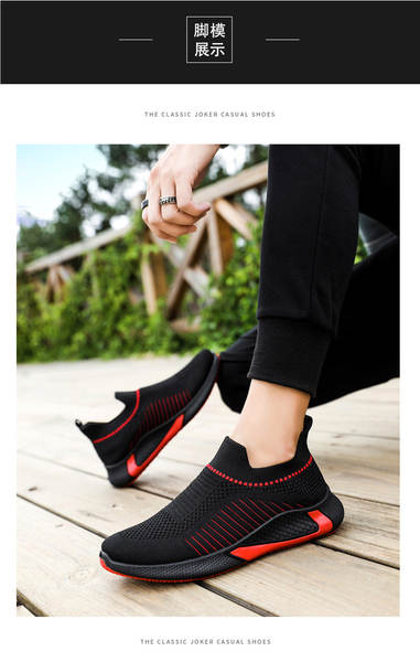 Sapatos masculinos 2026 Primavera Novo modelo de sapatos esportivos de moda suave e vazio para o tempo livre para homens