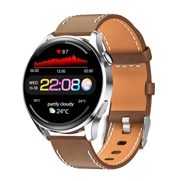 O relógio inteligente GT3 Pro é um relógio NFC de alta velocidade.